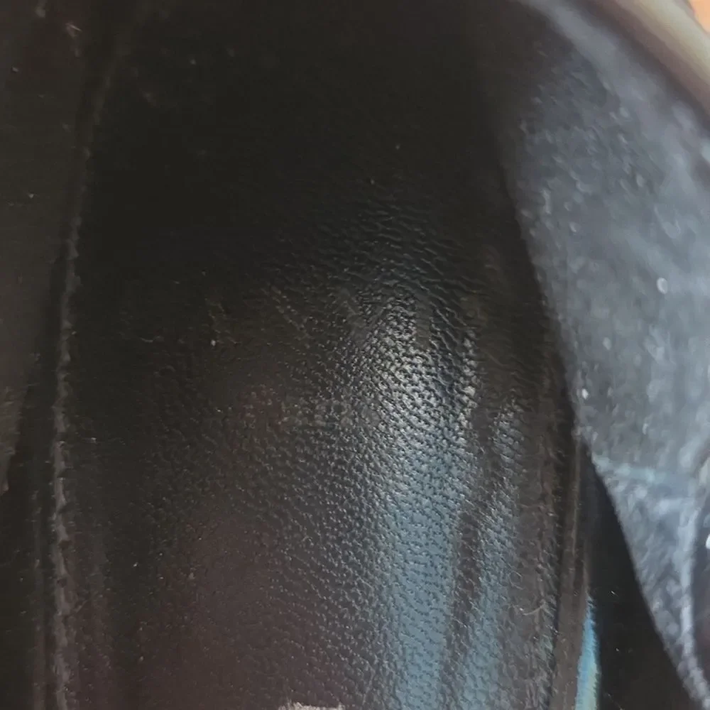 Lanvin Patent Leather Ballet Flats Round Toe Black Size 36 US 6